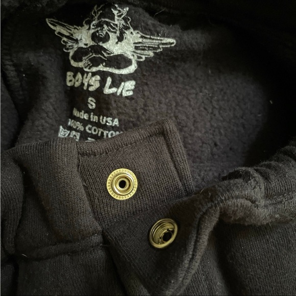 Boys Lie Black Josh Grunfeld Sweatpants Women’s S NWOT - Picture 10 of 16